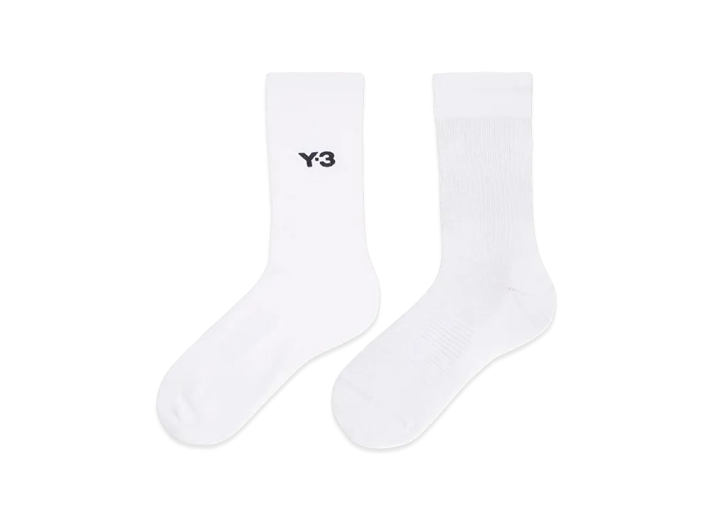 Y-3 CL Sock Crew "White"
