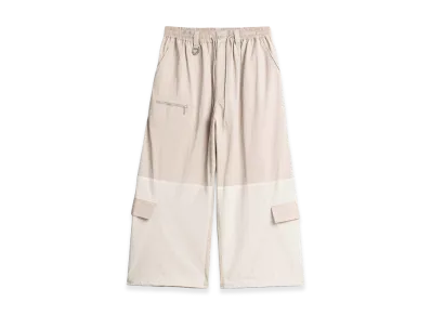 Y-3 Cropped Straight Leg Pants "Light Brown"