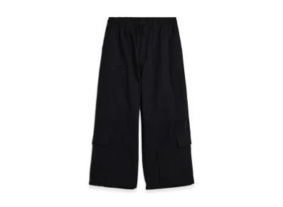 Y-3 Cropped Straight Leg Pants "Black"