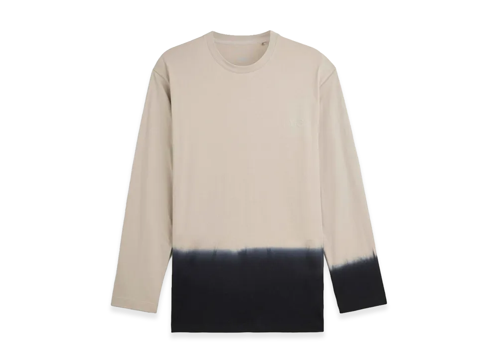 Y-3 Dipped Long Sleeve Tee "Light Brown"