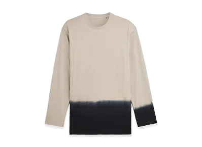 Y-3 Dipped Long Sleeve Tee "Light Brown"