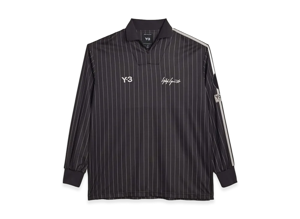 Y-3 Elite 5 Football Long Sleeve Tee "Black"