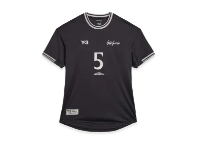 Y-3 Elite 5 Short Sleeve Football Tee "Black"