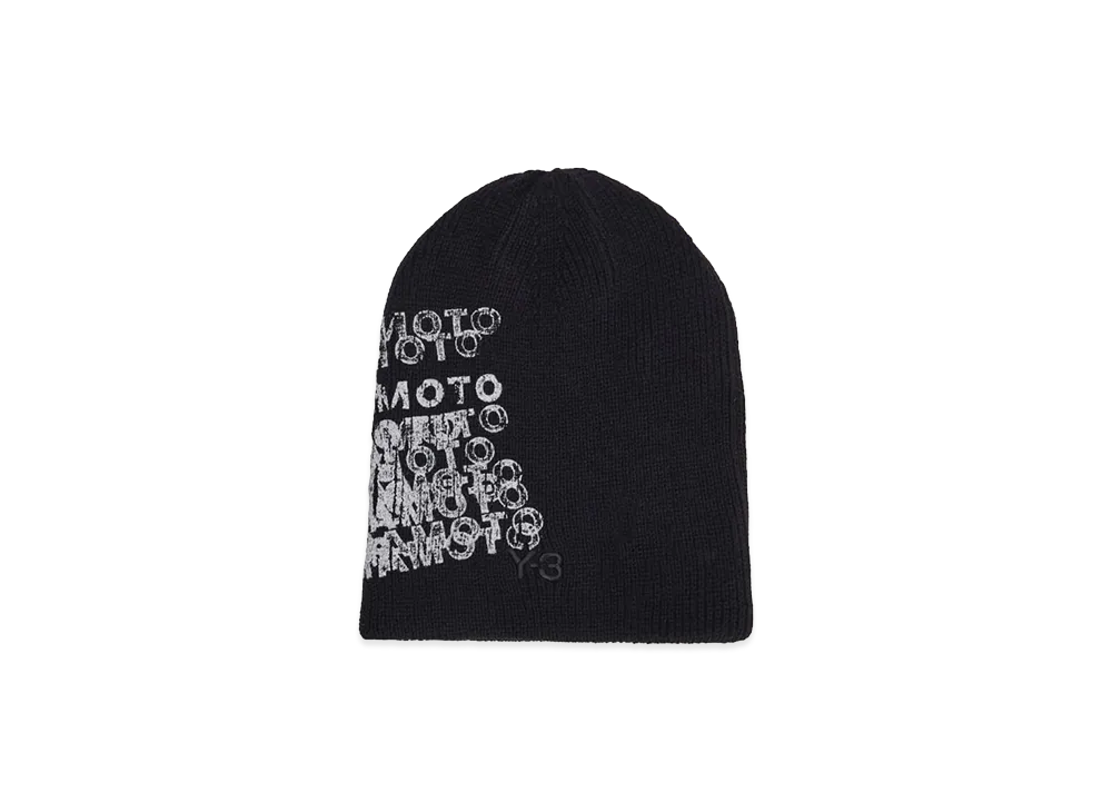 Y-3 Graphic Beanie "Black"