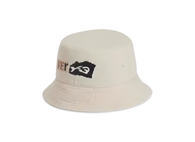 Y-3 Graphic Bucket Hat "White"