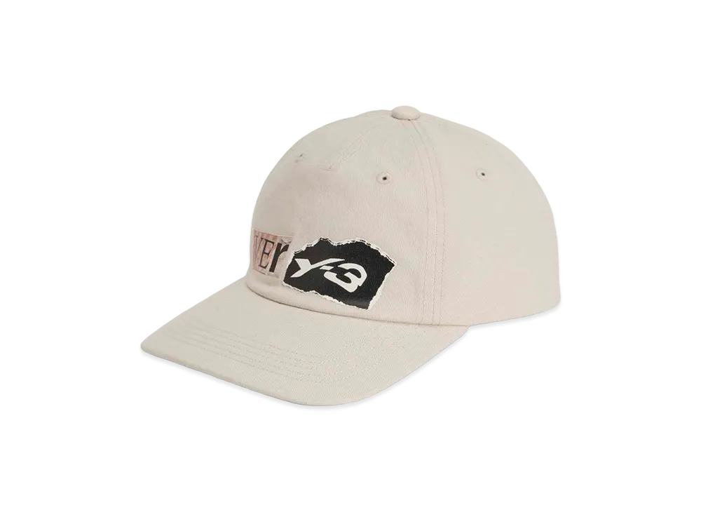 Y-3 Graphic Dad Cap "White"
