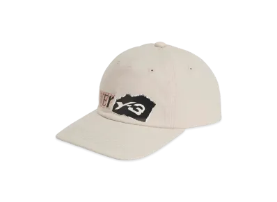 Y-3 Graphic Dad Cap "White"
