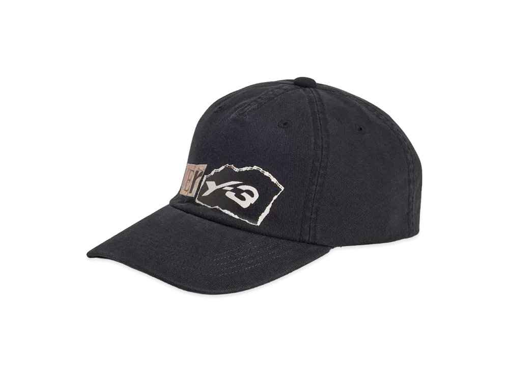Y-3 Graphic Dad Cap "Black"