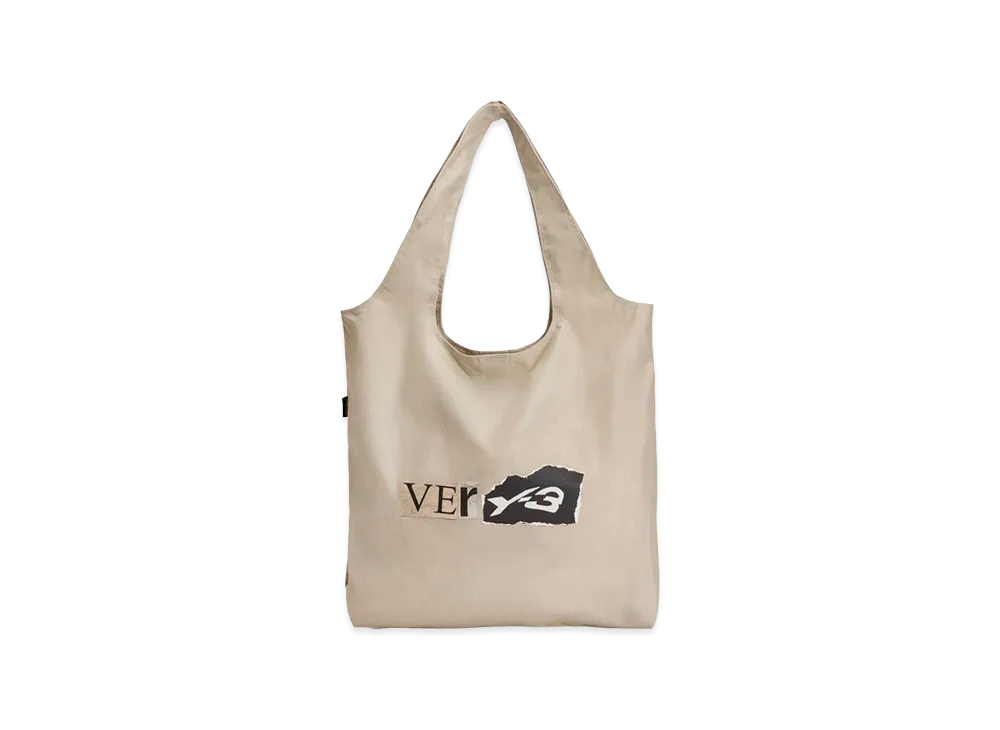 Y-3 Graphic Tote "White"
