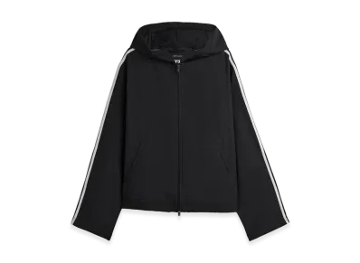 Y-3 Hooded Track Top 3-Stripes "Black"