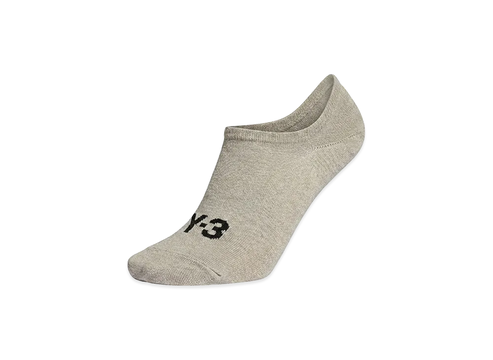 Y-3 No Show Socks "Light Brown"