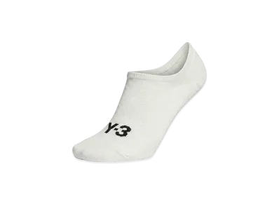 Y-3 No Show Socks "Light White"