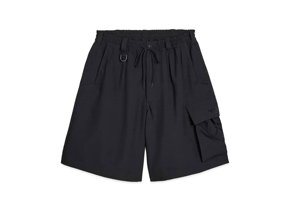 Y-3 Sport Uniform Cargo Shorts "Black"