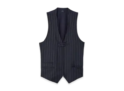Y-3 Sport Uniform Pinstripe Tailored Vest "Black"