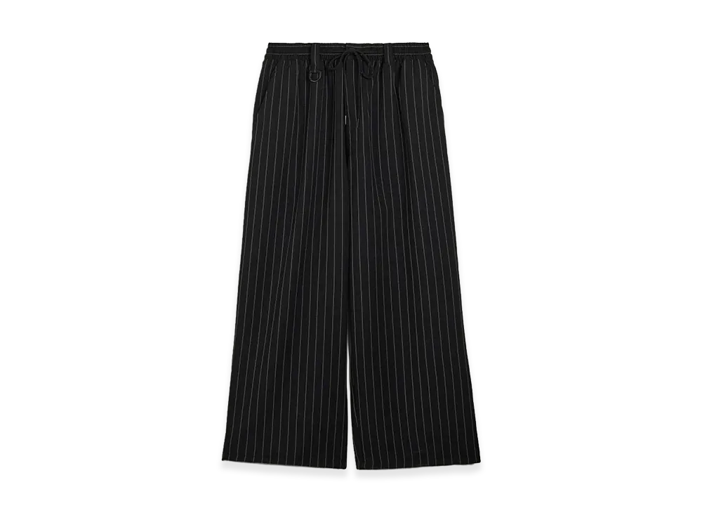 Y-3 Sport Uniform Pinstripe Track Pants "Black/White"