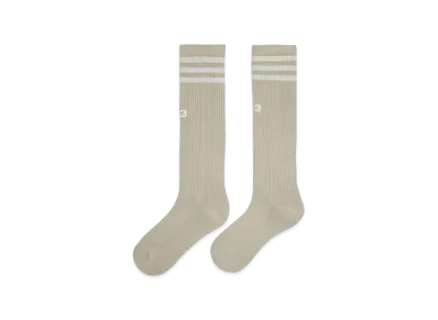 Y-3 Stripes High Socks "Light Brown"