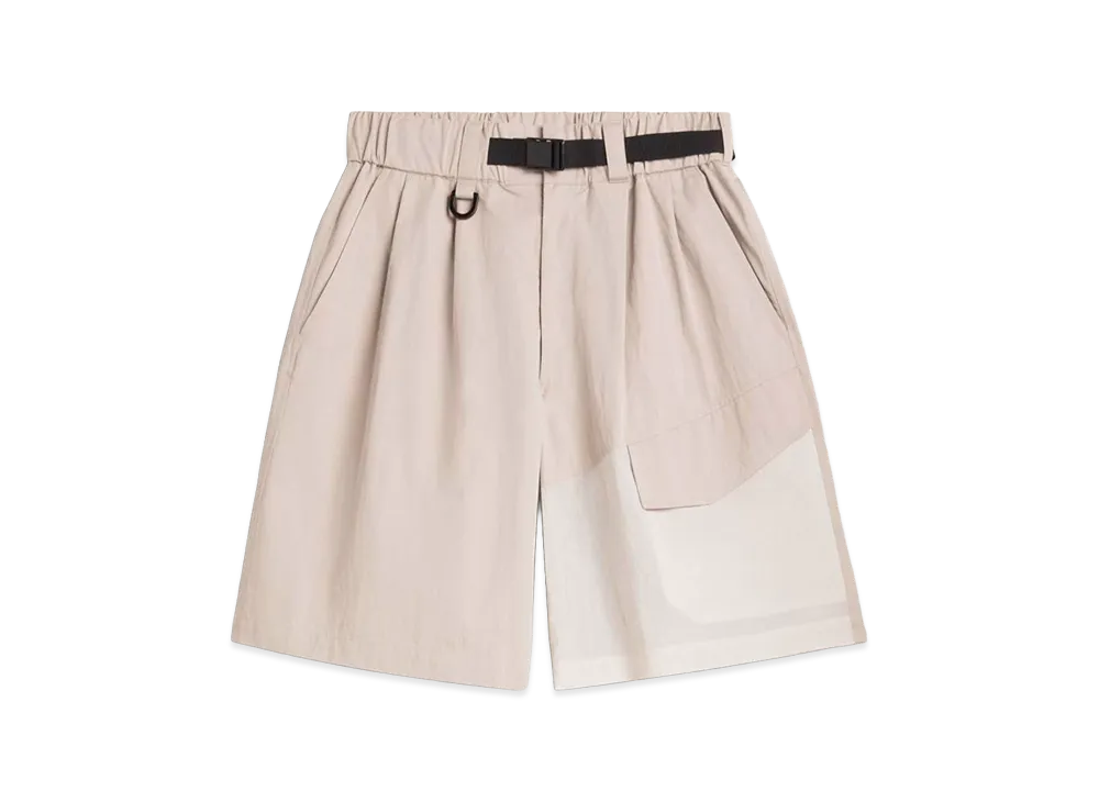 Y-3 UT Wideleg Shorts "Light Brown"