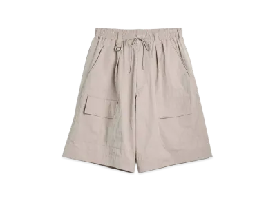 Y-3 Wide Leg Shorts "Light Brown"