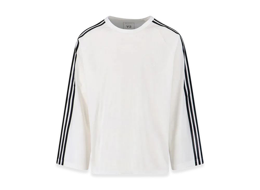 Y-3 Long Sleeve Tee 3-Stripes T-Shirt "White"