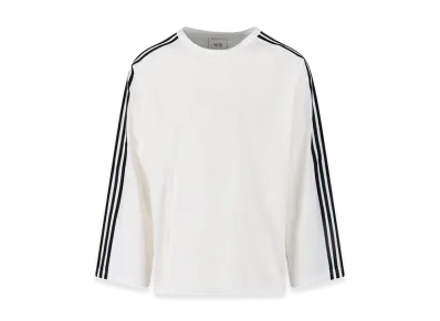 Y-3 Long Sleeve Tee 3-Stripes T-Shirt "White"