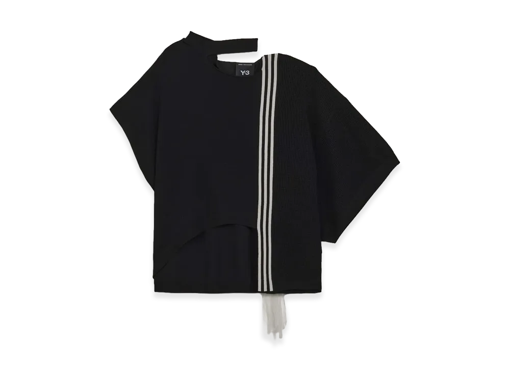 Y-3 Women's Knit Top "Black/White"