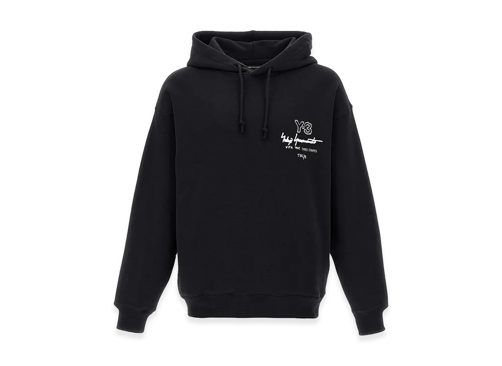 Y-3 Graphic FT Hoodie "Black"