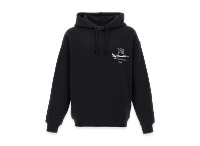 Y-3 Graphic FT Hoodie "Black"