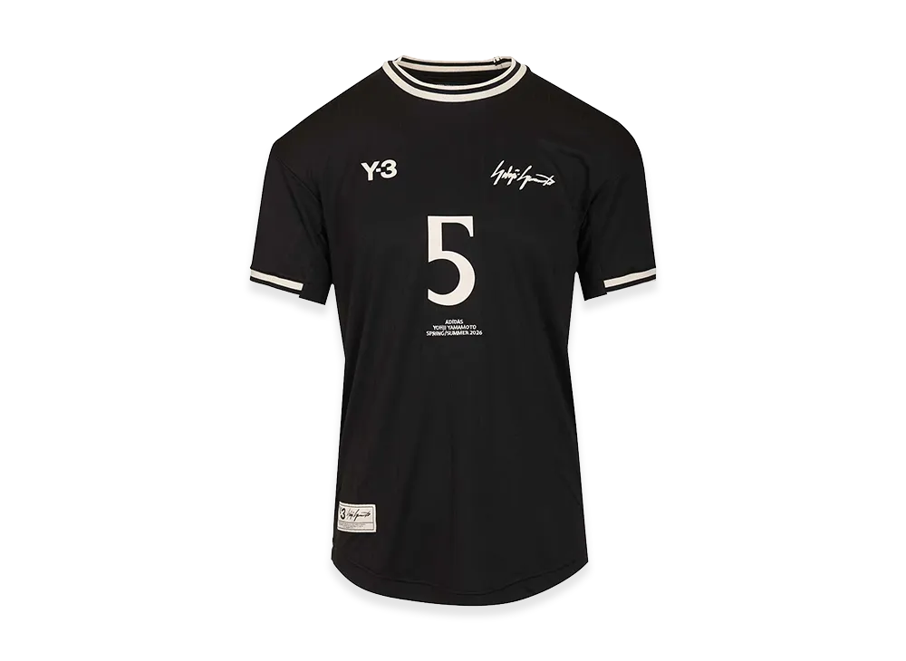ワイスリー エリート5ショートスリーブフットボールTシャツ "ブラック"