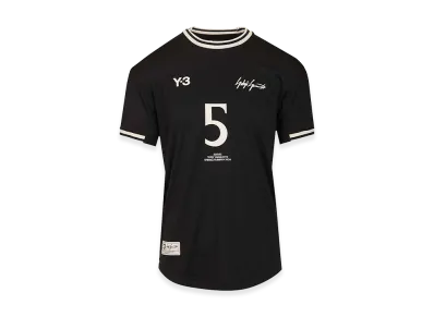 Y-3 Elite 5 Short Sleeve Football Tee "Black"