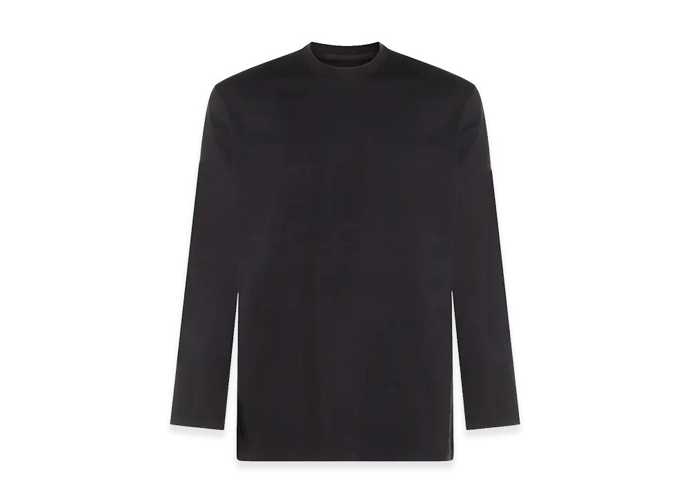 Y-3 Logo Cotton T-Shirt "Black"