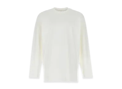 Y-3 Logo Cotton T-Shirt "White"