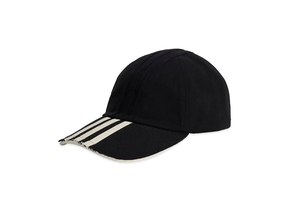 Y-3 Baseball Cap In Cotone "Black"