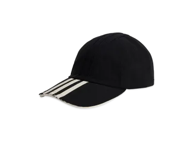 Y-3 Baseball Cap In Cotone "Black"
