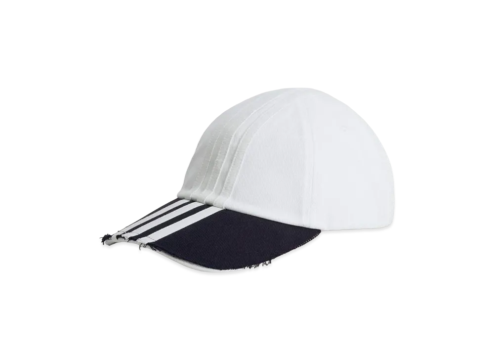 Y-3 Baseball Cap In Cotone "Off White"