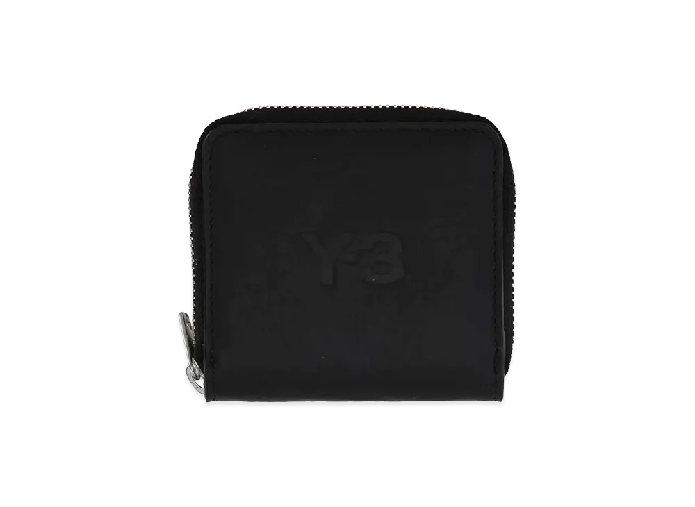 Y-3 Zip-Around Leather Wallet "Black"
