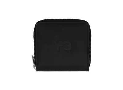 Y-3 Zip-Around Leather Wallet "Black"