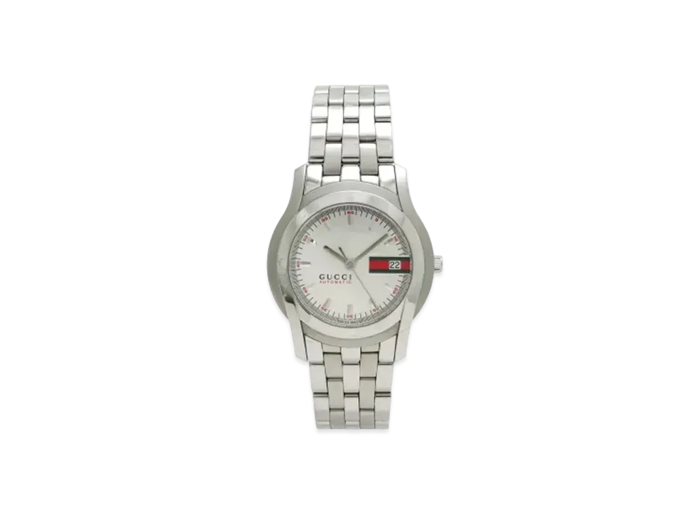 グッチ Gクラス "シルバー/ステンレススティール" YA055205/5500