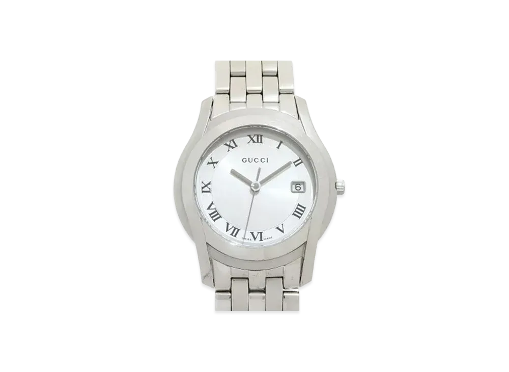 グッチ Gクラス "シルバー/ステンレススティール" YA055305/5500M