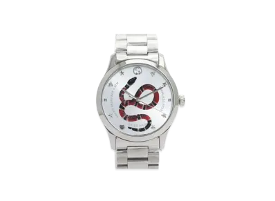 GUCCI G-Timeless King Snake "Silver/Stainless Steel"