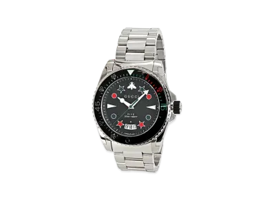 GUCCI G-Dive "Silver/Black"