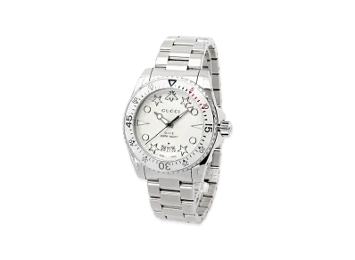 GUCCI G-Dive Quartz 40mm "Silver/White"