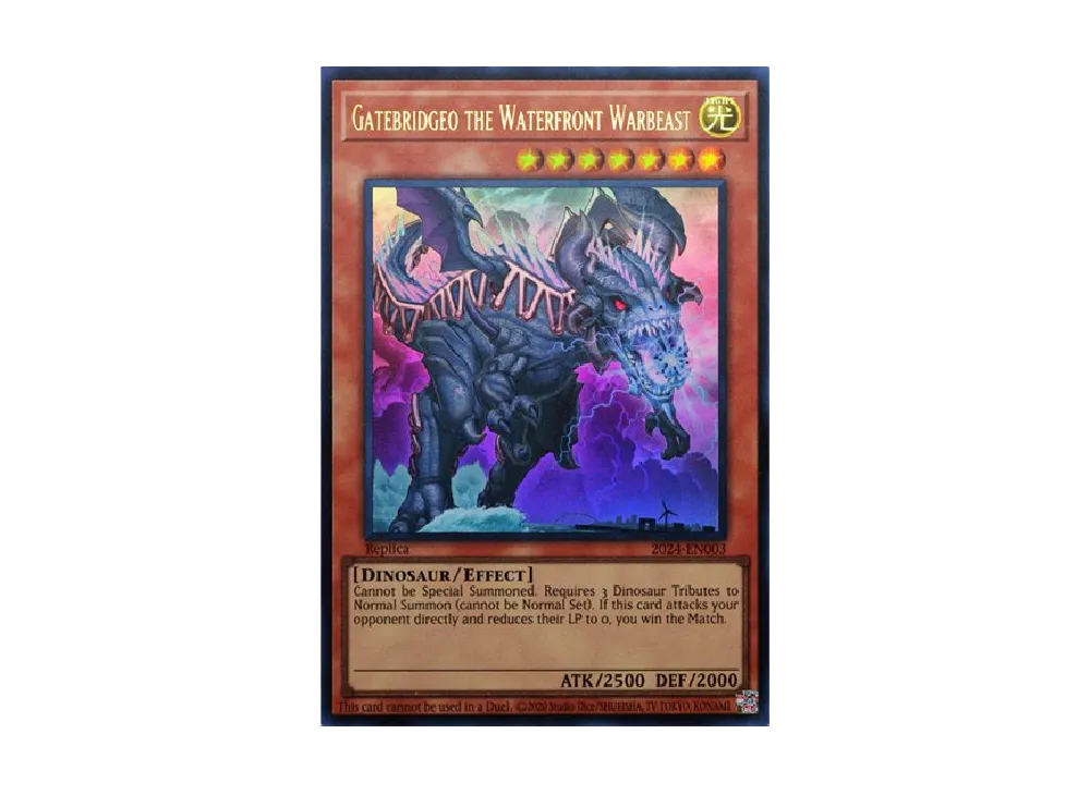 Gatebridgeo the Waterfront Warbeast UR [2024-EN003](日本選手権2024 ショップ予選 上位賞)