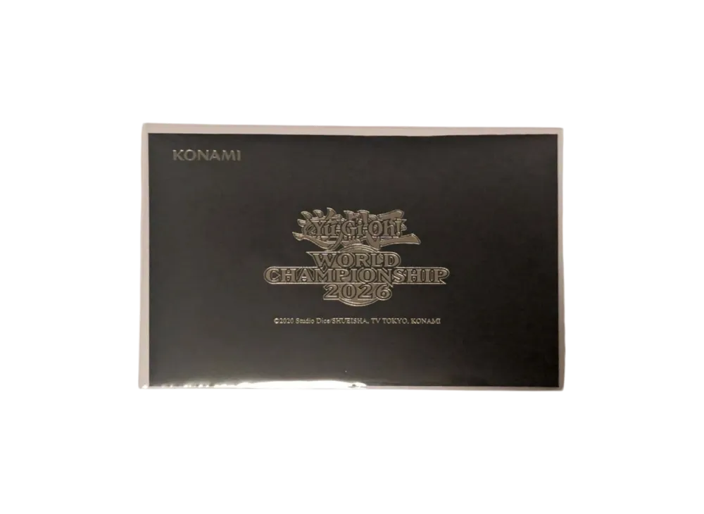 遊戯王OCG デュエルモンスターズ「ワールドチャンピオンシップ 2026 来場記念品 (青眼の究極竜 / 融合)」