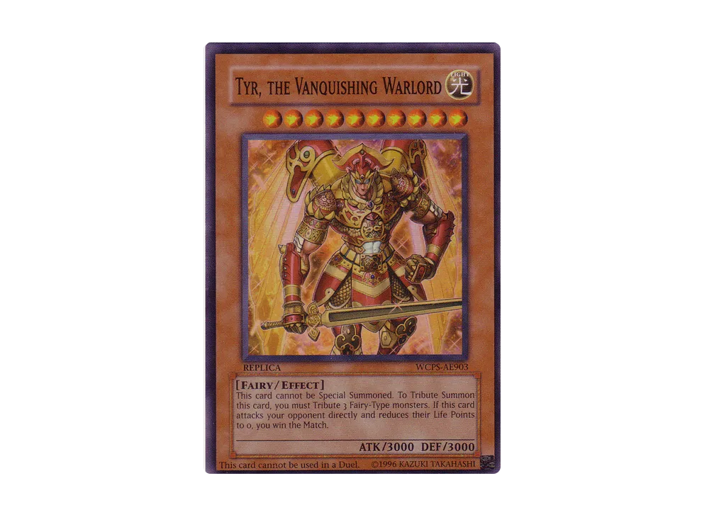 Tyr the Vanquishing Warlord SR [WCPS-AE903](World Championship Series 2009)