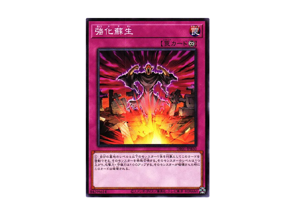 強化蘇生 N [DR01-JPB30](デュエルロワイヤル デッキセットEX)