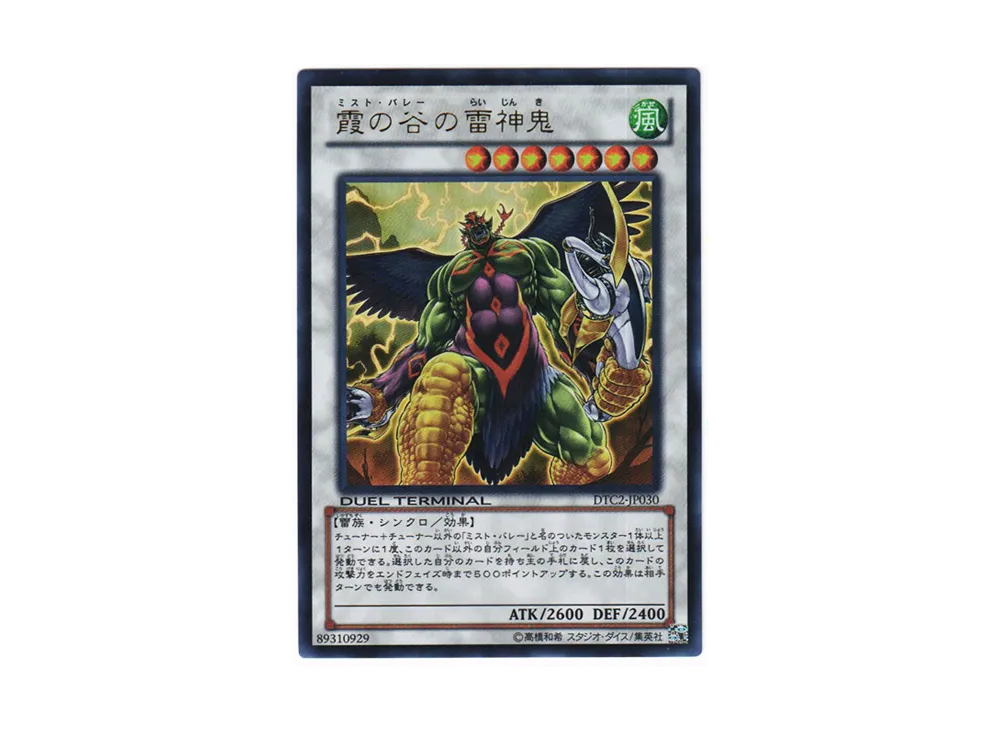 Mist Valley Thunder Lord UR [DTC2-JP030](DUEL TERMINAL Chronicle 2 - Chapter of Chaos)