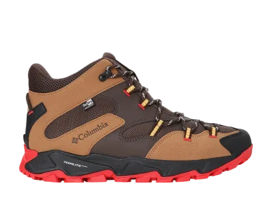 Columbia Saber 6 Mid Outdry Wide "Bark/Red Spark"