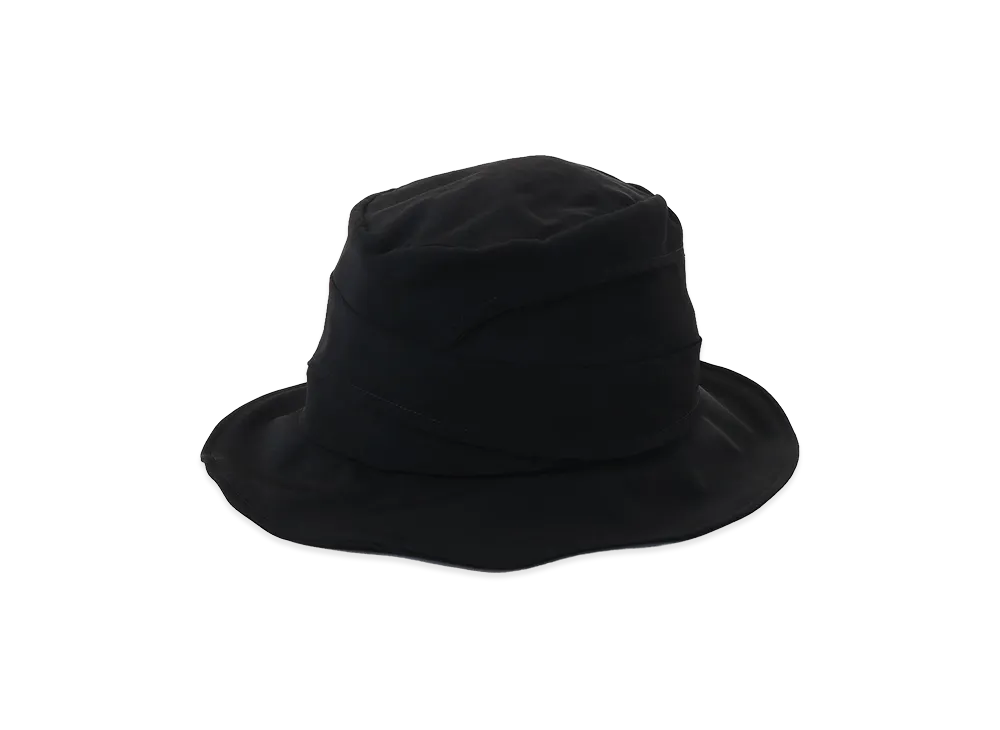 Y's TA/PE Crepe De Chine Panel Crochet "Black"