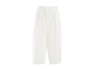 Y's C/LI/RA Poplin Half Pants "White"