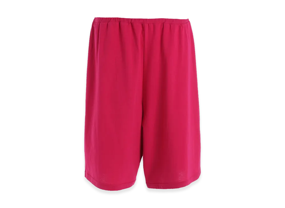 Y's Cotton Jersey Easy Half Pants "Pink"